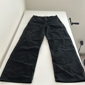 Madewell Slim Wide-leg Crop Jeans